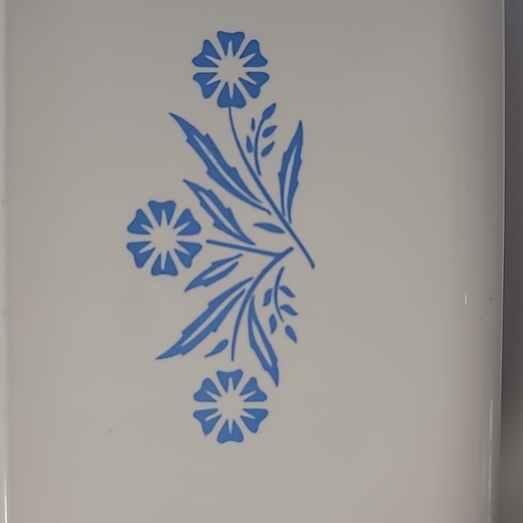 #1)Vintage corningware blue cornflower p-4-BRectangle Casserole dish w/ pyr… - Picture 4 of 6